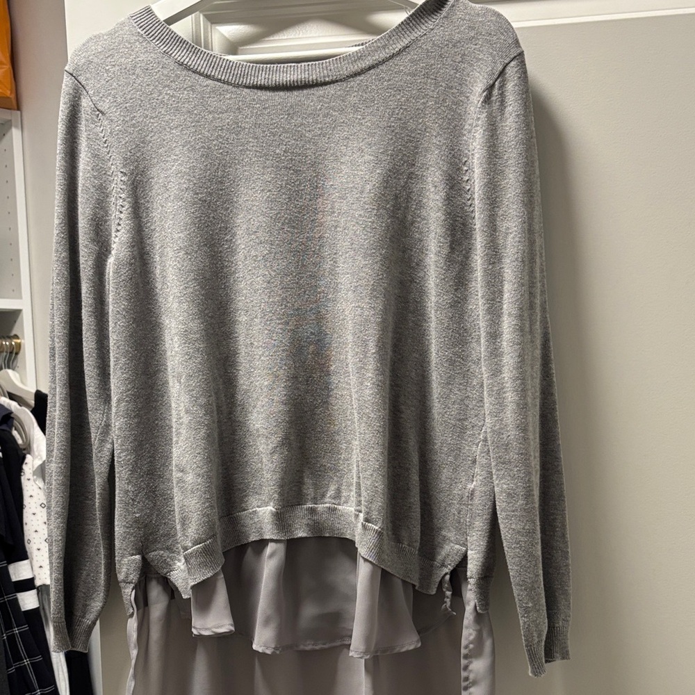 NYC Gray Knit Sweater